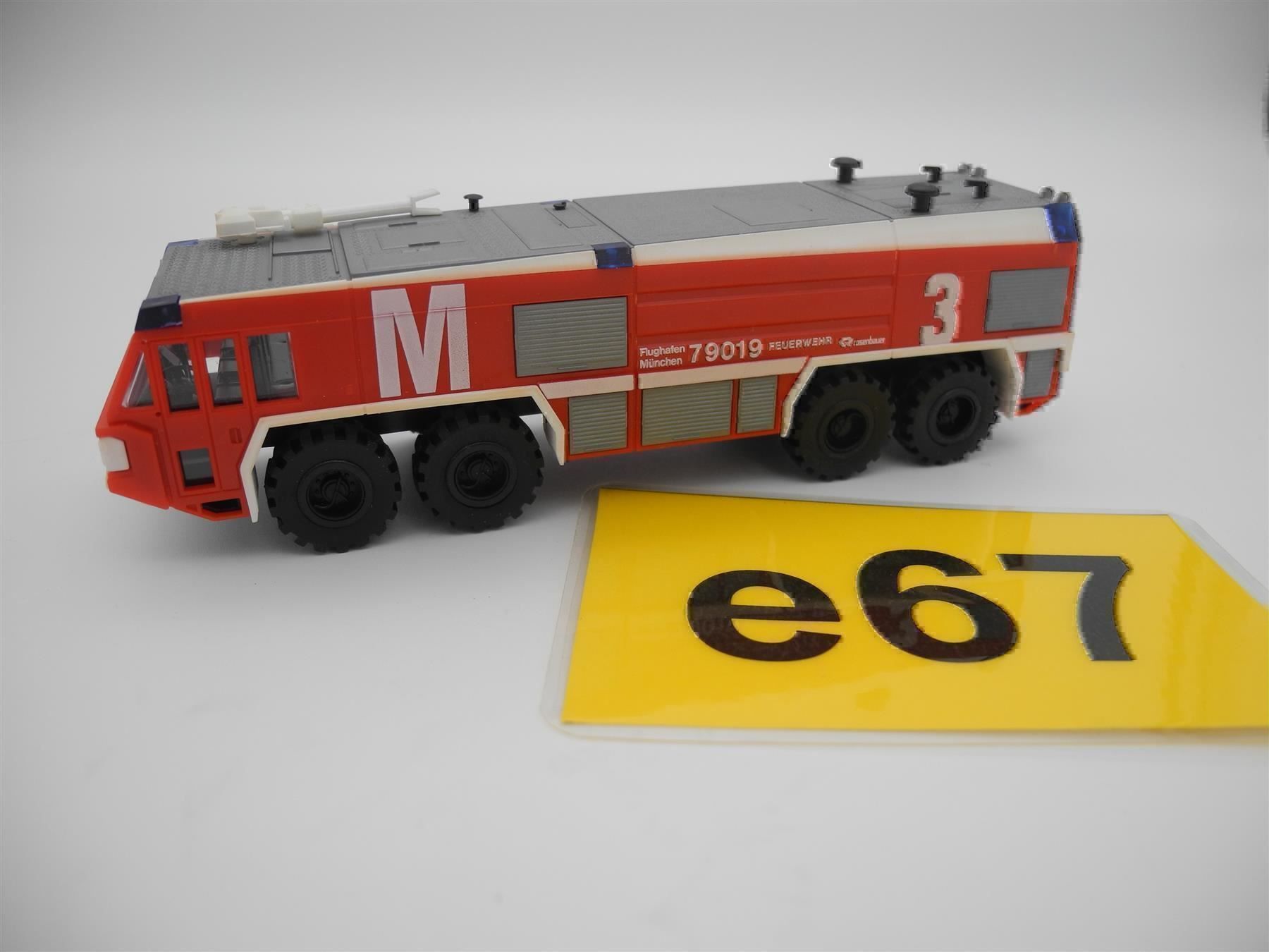 Modellini d'auto: R+ H Rosenbauer 79019, Nr. e67 – Nuovo e nell'imballaggio originale da Kottwil venduto da Crazyrolf 1