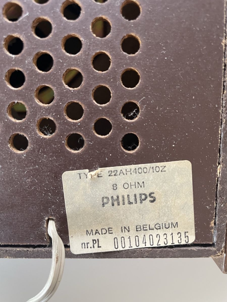 Philips Haut-parleurs: Philips Lautsprecher Typ 22AH400/10Z 8 Ohm – D'occasion à Grafenried par CKRi22 1