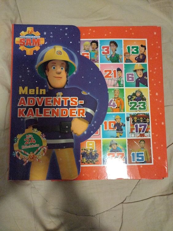 Adventskalender Feuerwehrmann Sam (Gebraucht) in Weiach für CHF 5 – mit
