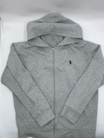 Polo Ralph Lauren Kapuzenjacke grau, Grösse XL, gebraucht