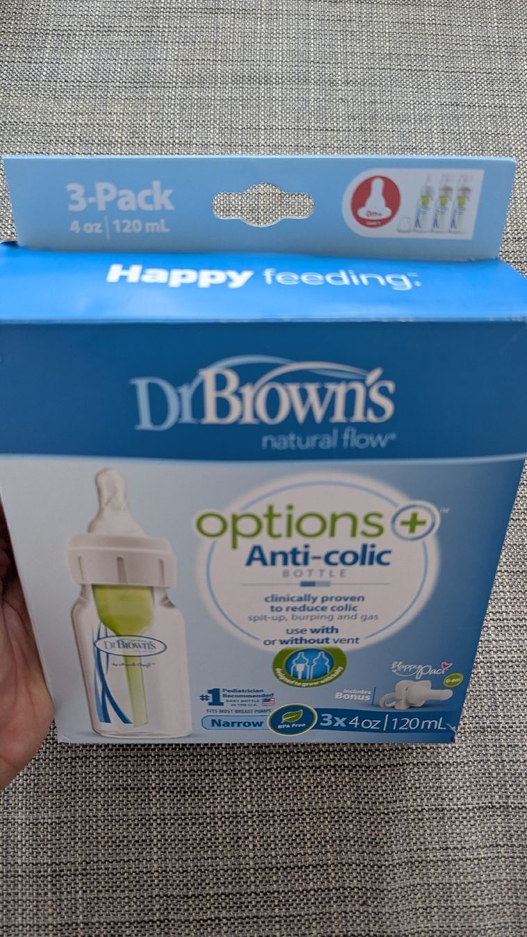 Repas pour bébés: NEW Dr Brown's Anti-colic bottles 3 pack – Neuf (Voir description) à Schwerzenbach par ndg_6lnd 1