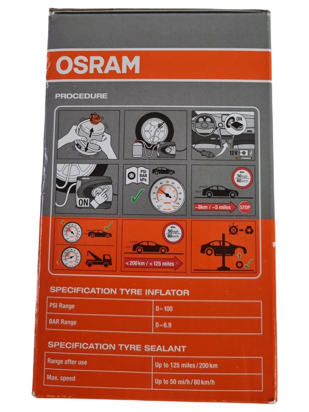 Tutti gli attrezzi: OSRAM Reifenreparaturset – Nuovo (secondo la descrizione) da Wangen b. Olten venduto da Restwert_Wangen 1