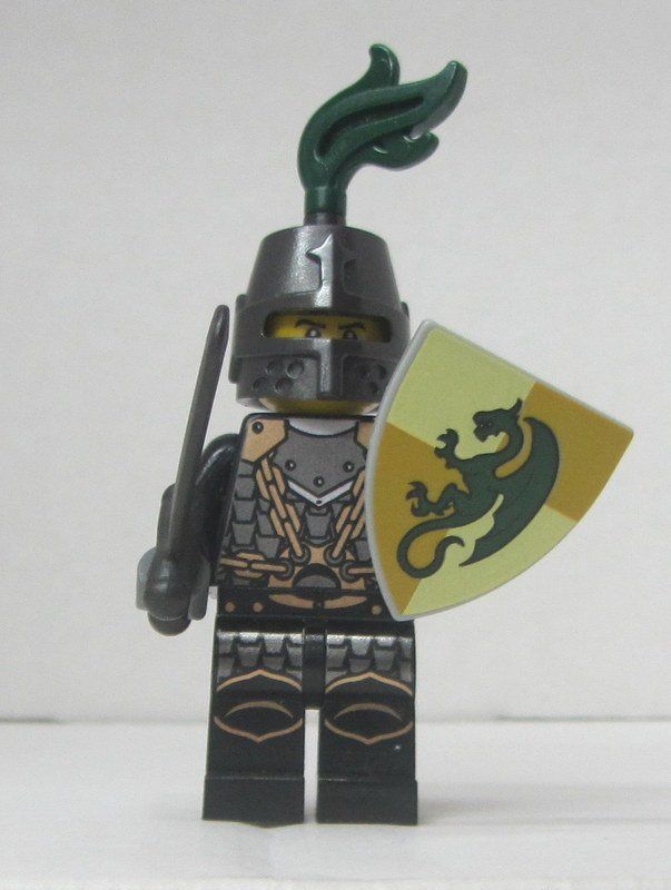 Lego Kit di costruzioni: LEGO Kingdoms cas493 " Dragon Knight Scale Mail with Chains. – Usato da Kreuzlingen venduto da heinrich7h