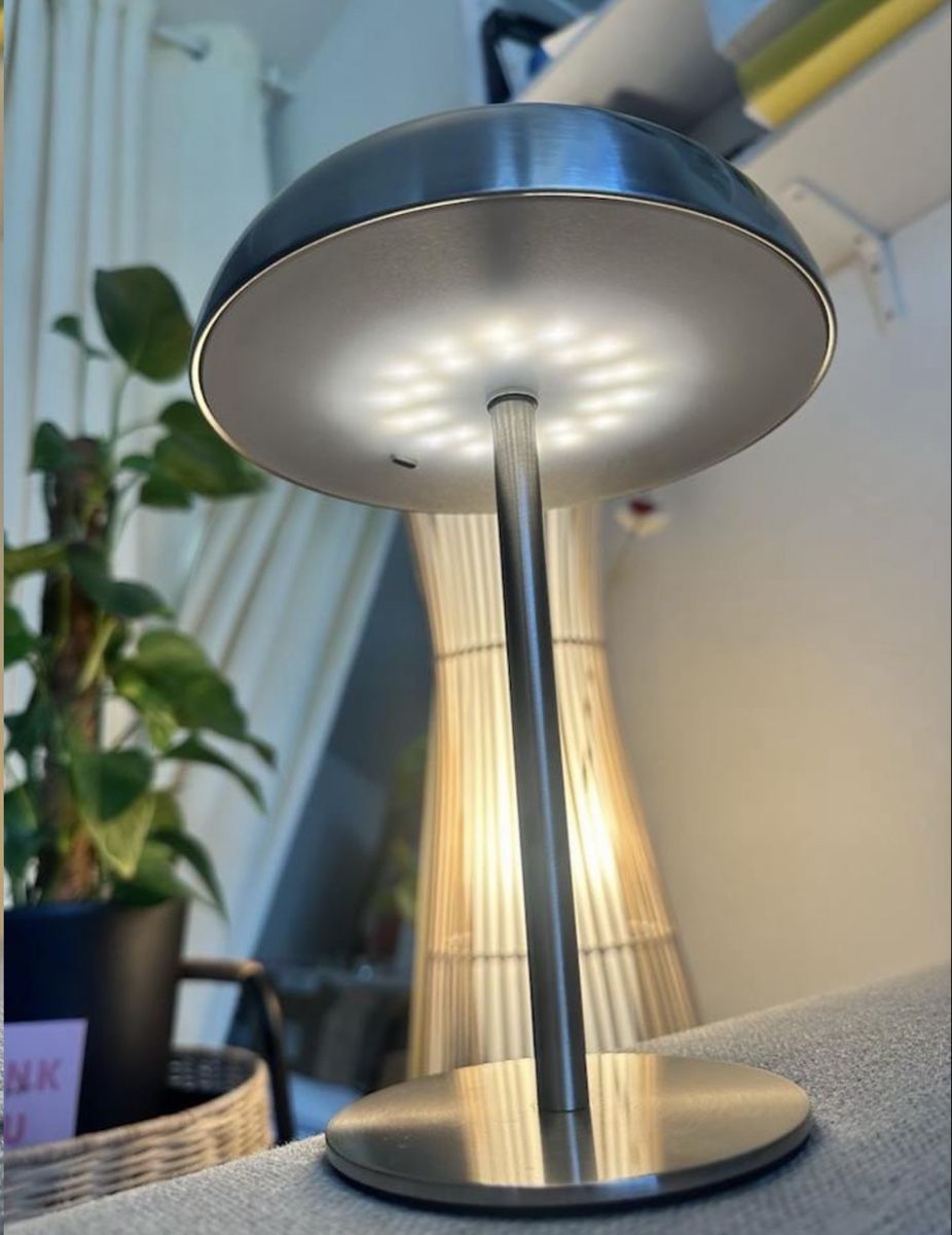 Lampade: Pilzlampe Silber Designklassiker – Nuovo (secondo la descrizione) da Bern venduto da ray_xzn9 4