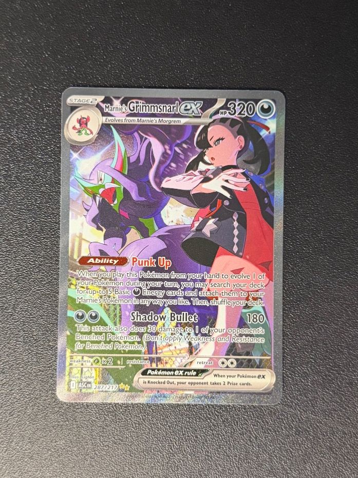 Pokémon Cartes à collectionner: Marnies Grimmsnarl ex #287/217 – Neuf (Voir description) à Niedergösgen par SwissPokeCards