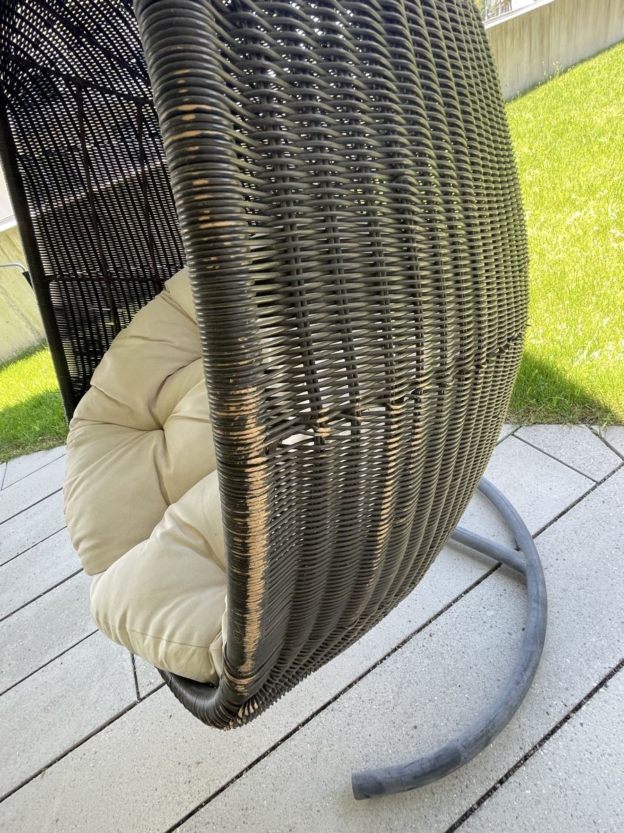 Poltrone pensili da giardino: Hängesessel inkl. Kissen  – Usato da Fehraltorf venduto da seelbeel_4 2