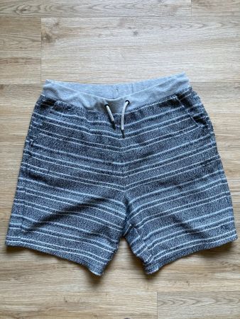 Shorts Quiksilver rayé gris M bon état