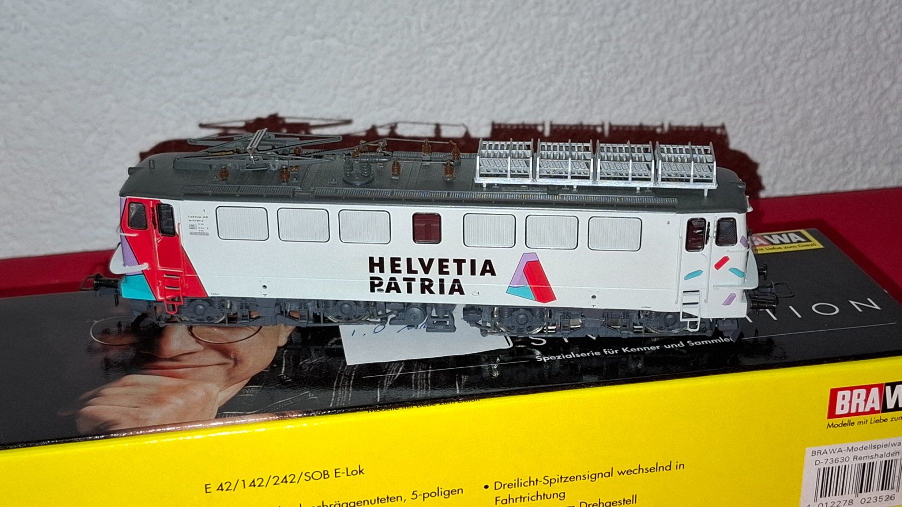 Brawa Modellini di ferrovie: Brawa : Ae 477 " Helvetia Patria " AC, Digital – Usato da Märwil venduto da Siebenzipfel 1