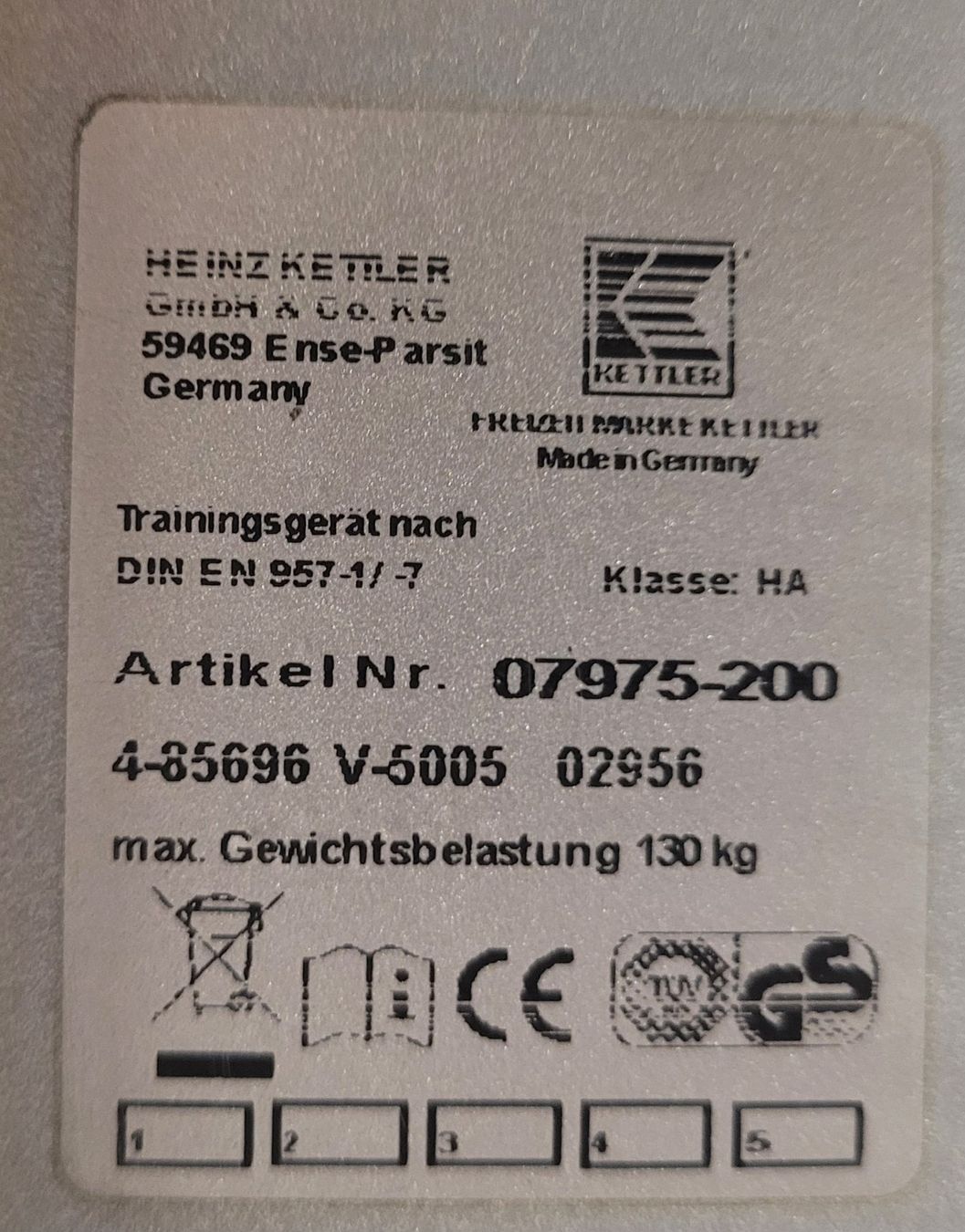 Kettler Hometrainer: Kettler Coach E Rudergerät stark & gepflegt – Gebraucht aus Affeltrangen von b.fly. 9