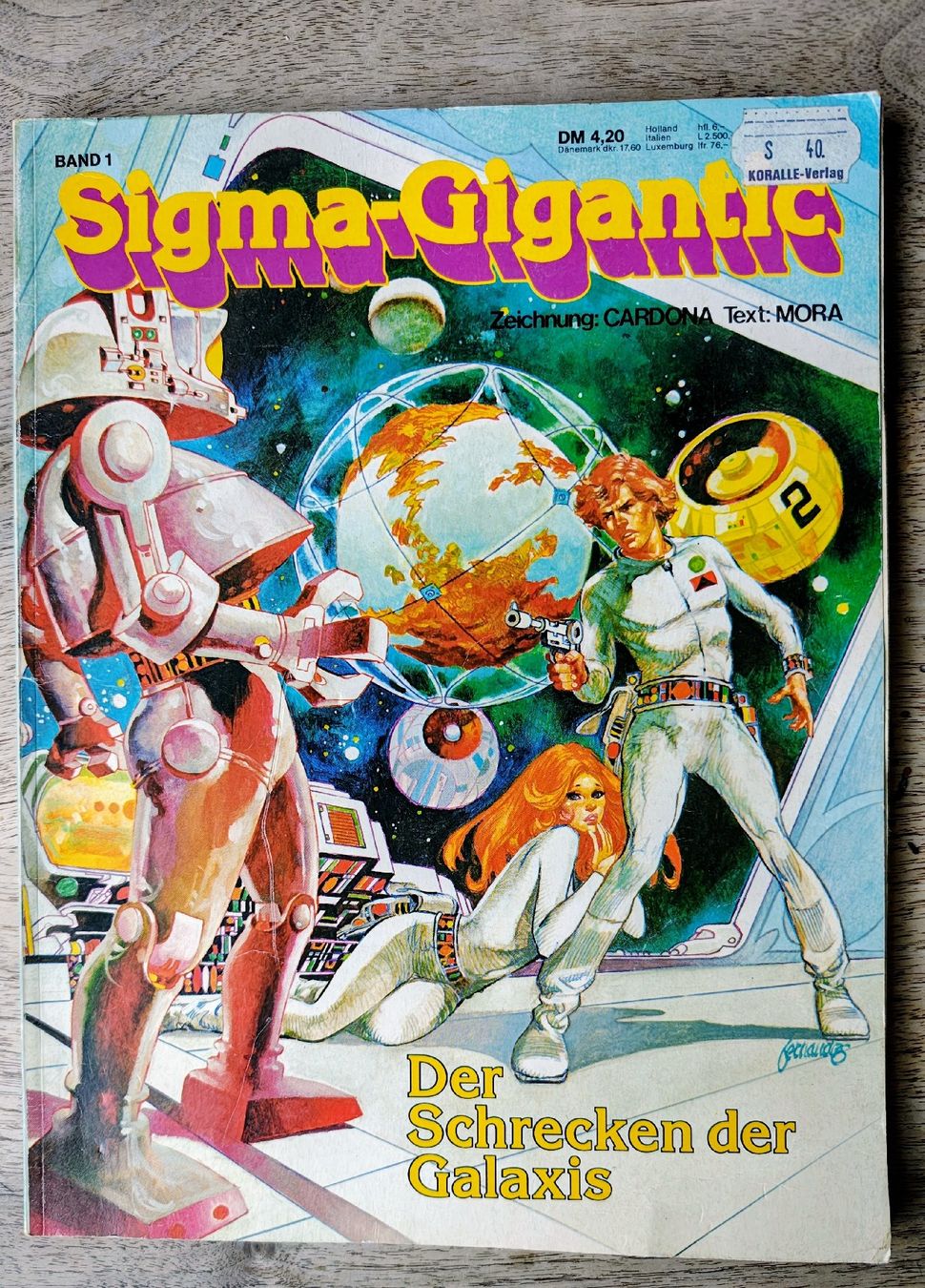 Fumetti: Sigma-Gigantic Band 1 - Der Schrecken der Galaxis, Comic – Usato da Hedingen venduto da Hedingen8908