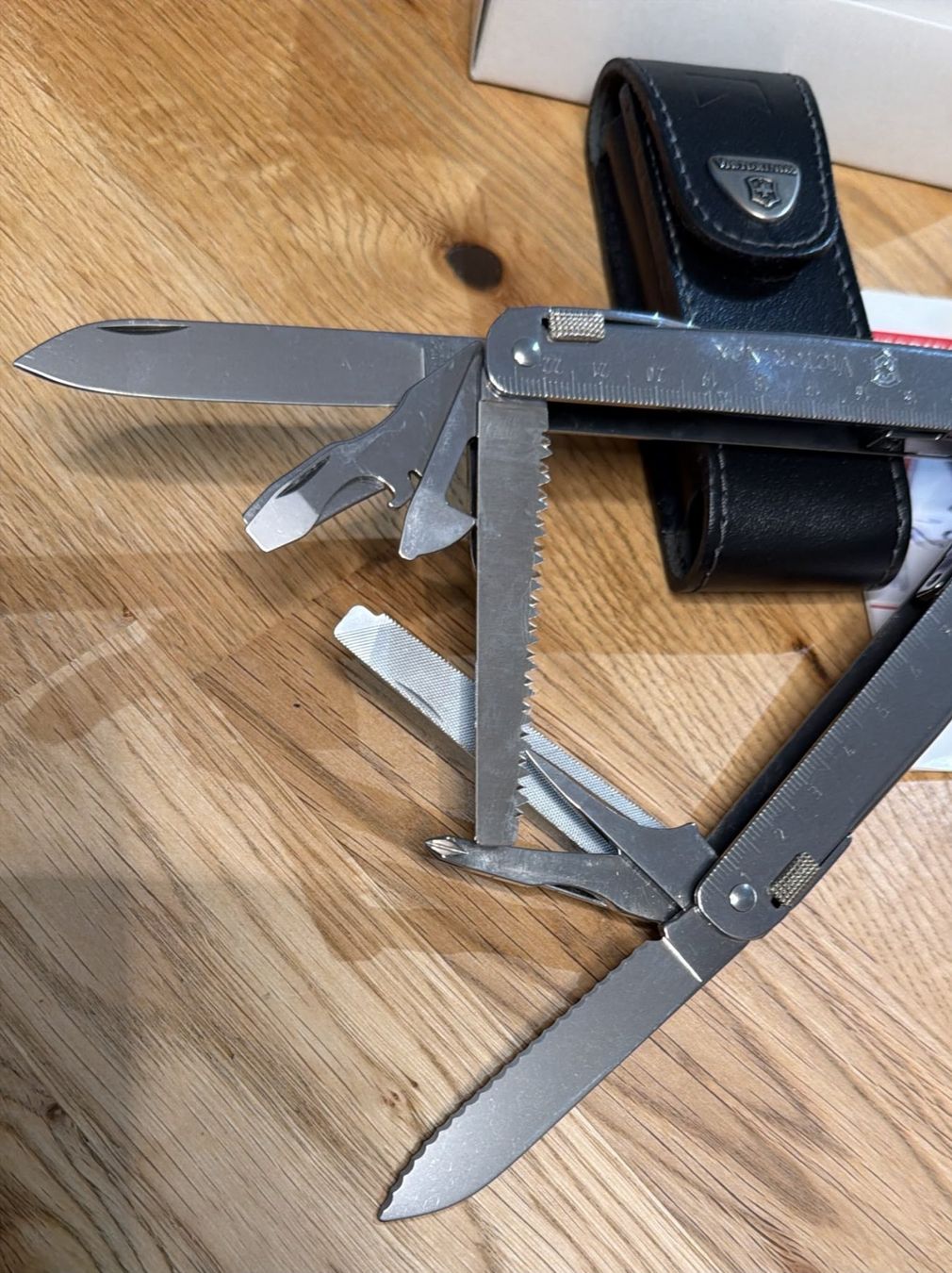 Victorinox Coltelli tascabile: VICTORINOX SWISSTOOL MIT ETUI – Nuovo e nell'imballaggio originale da Zürich venduto da Frei-Occasionen 4