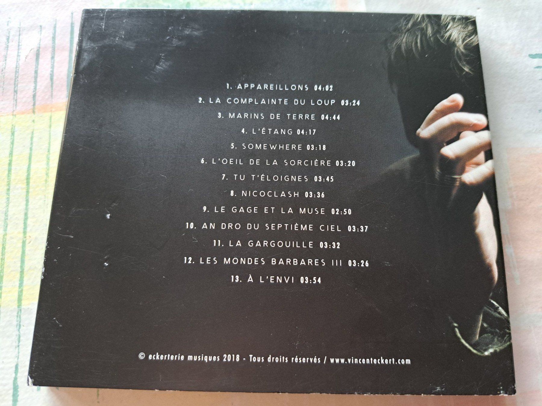 CDs: Cd Vincent Eckert - Appareillons  – Gebraucht aus Pully von bro_n52j 2