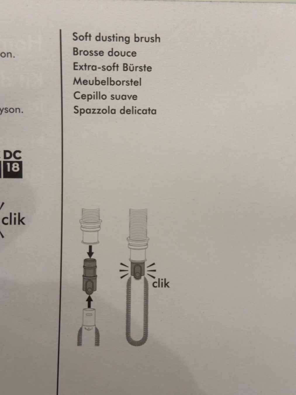 Dyson Aspirapolveri & Accessori: Adapter Dyson Bodendüse / Zubehör – Usato da Stein AG venduto da Loris-Lavender 5