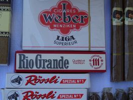 Konvolut antike Zigarren Hediger, Weber, Rössli, u.a.