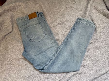 Jean C&A Flex Skinny, taille 36/30, bleu clair délavé