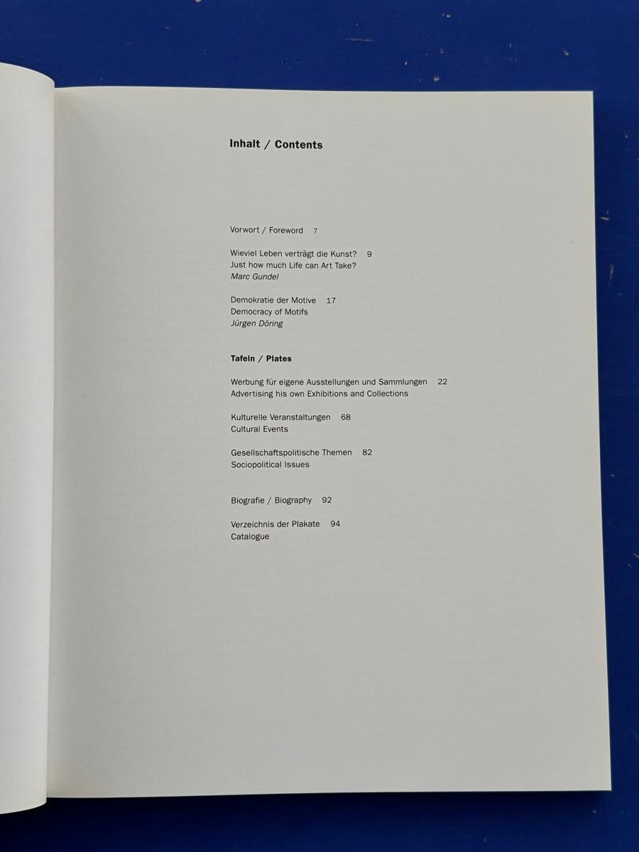 Libri: Robert Rauschenberg Posters. Ausstellungskatalog – Usato da Adliswil venduto da buch_und_kunst 2