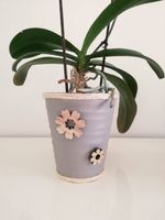 Coprivaso decorato a mano