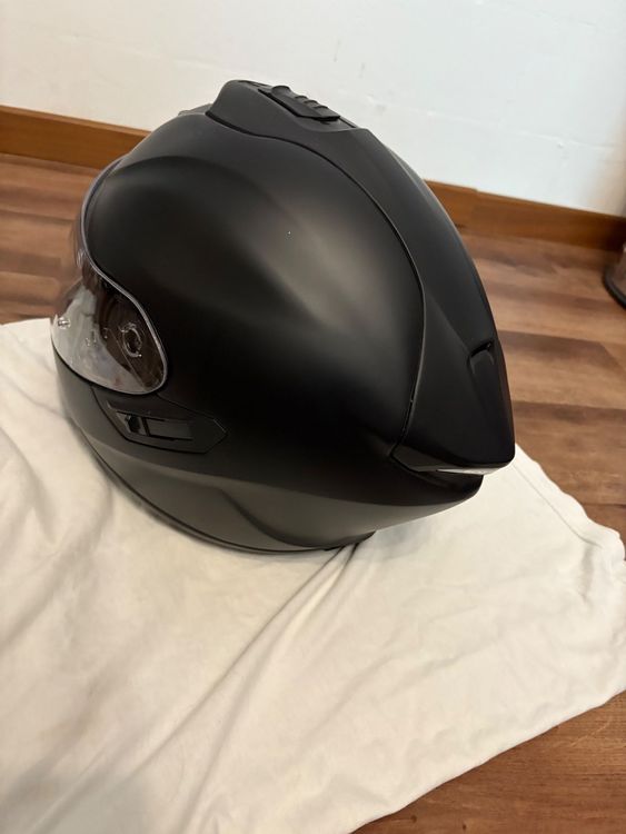 Caschi & visiere: Scorpion EXO-1400 Air Motorradhelm – Grösse M, matt schwarz – Usato da Schnottwil venduto da ramboolexi