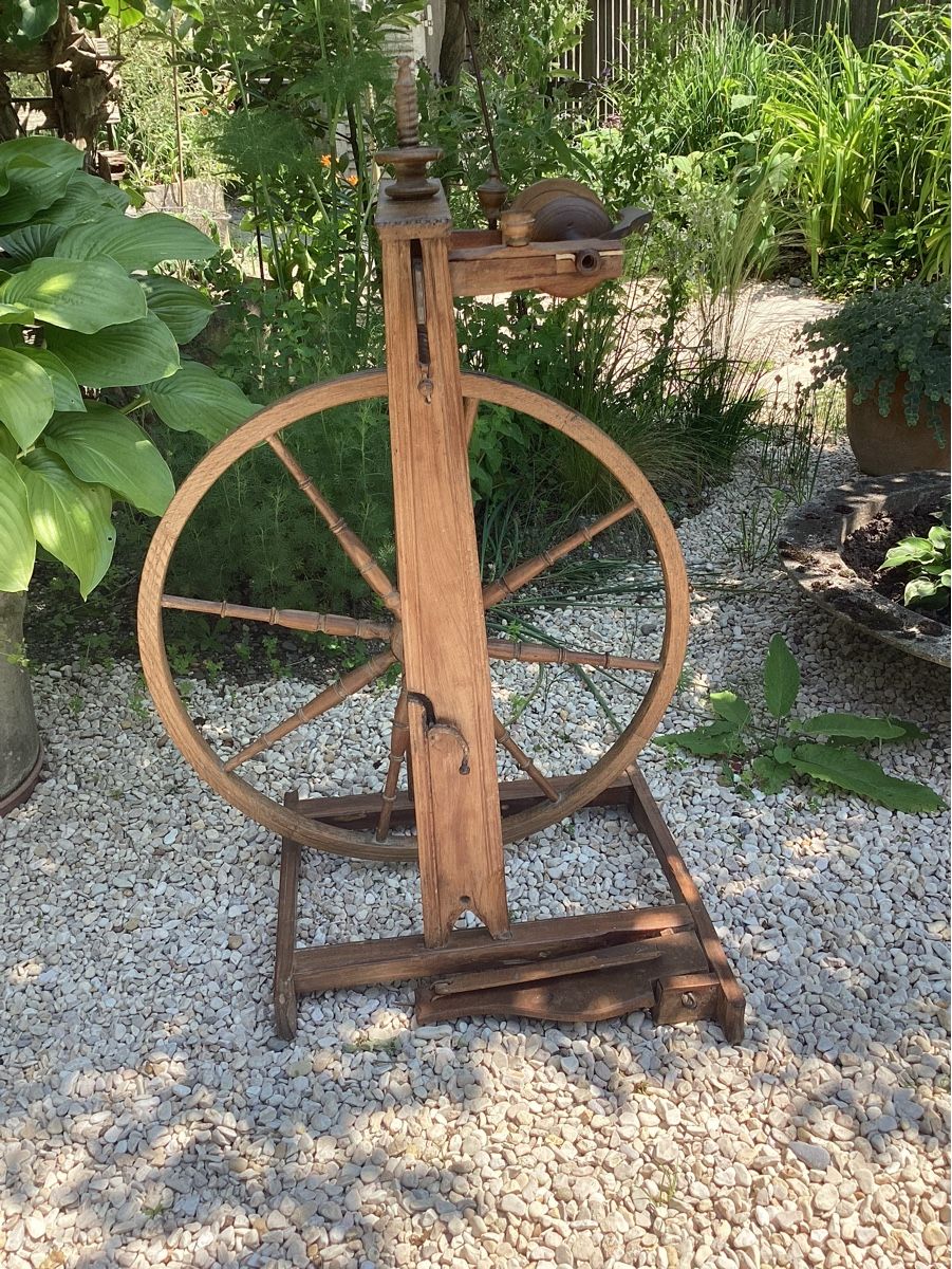 Ruote per filare: schönes altes Spinnrad – Difettoso da Lenzburg venduto da dbr_hf8w