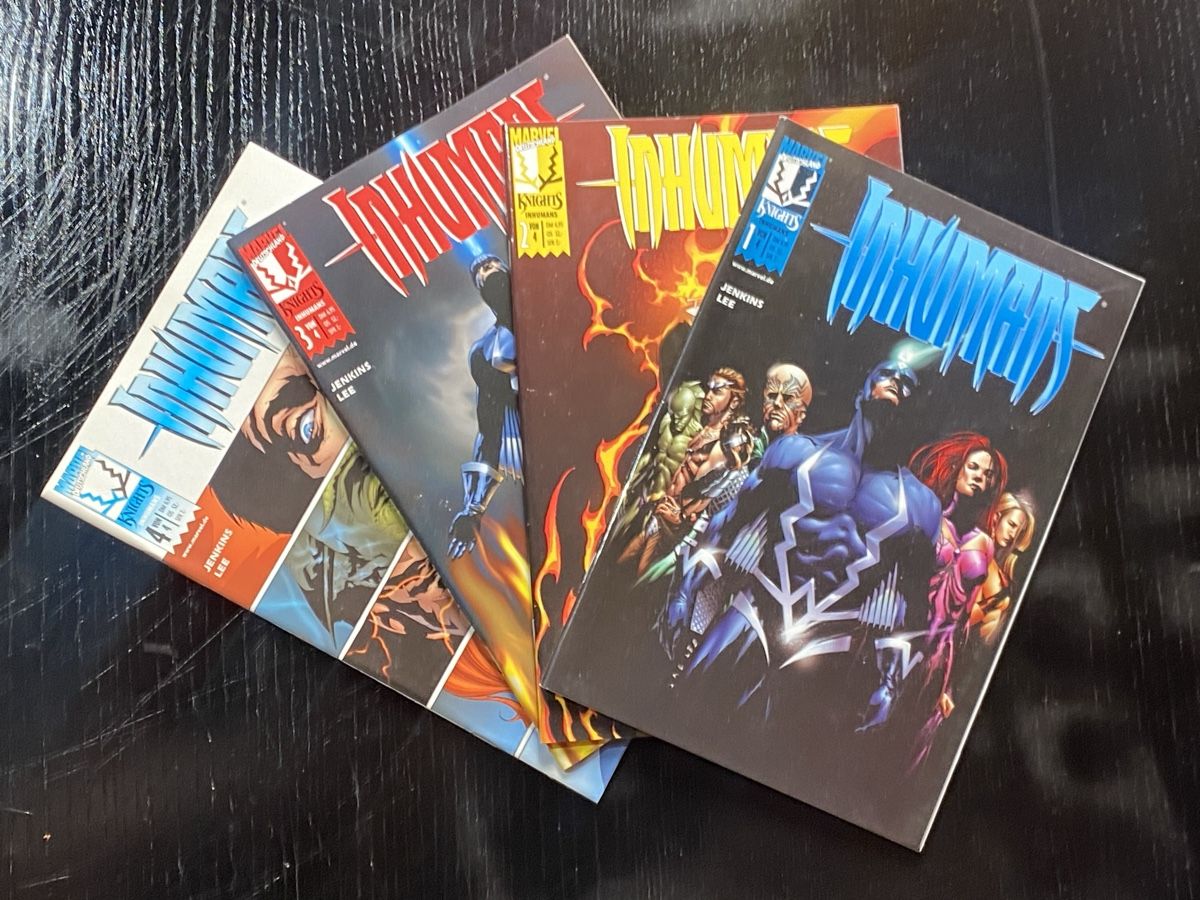 Fumetti: Inhumans #1-4 /komplett – Usato da Zuerich venduto da SonderArt-Wertgut