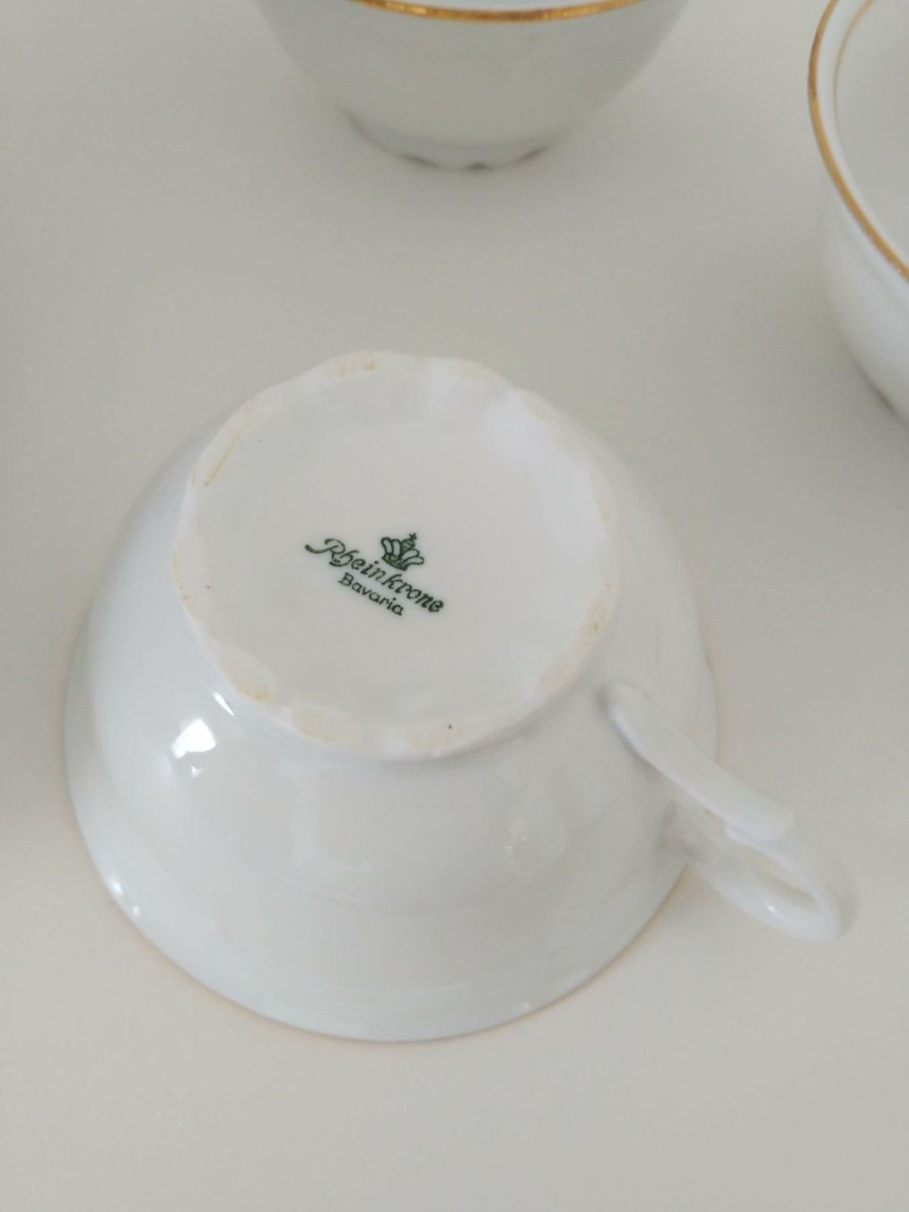 Geschirrsets: Kaffeeservice mit Goldrand antik – Gebraucht aus Bäriswil BE von Rezz 3