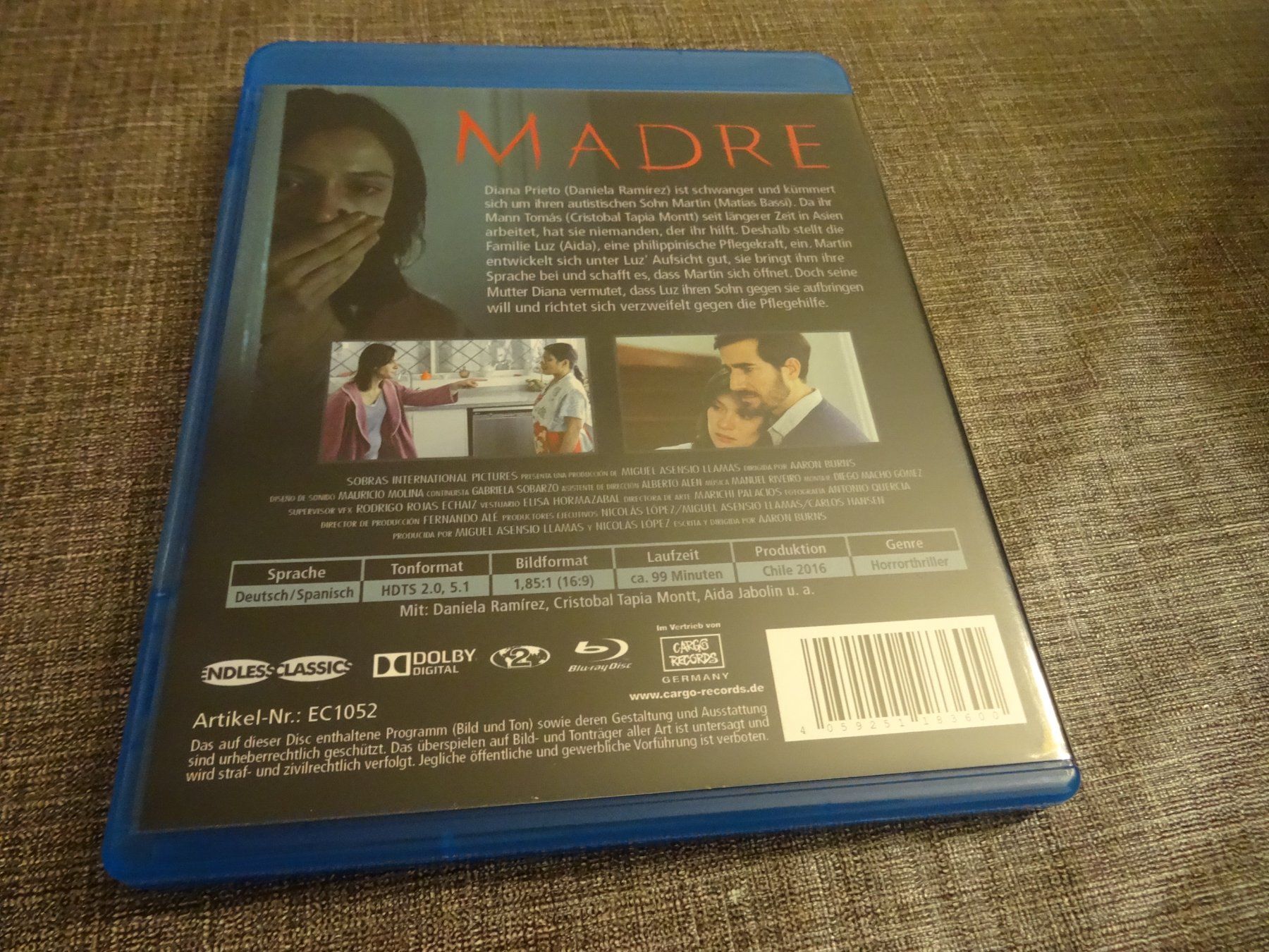 Tutti i DVDs: Blu-ray Madre Der Albtraum beginn – Usato da Olten venduto da Disc-Verkauf 2