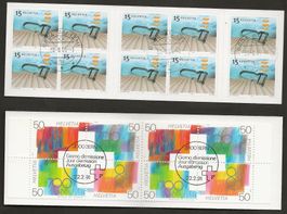 1991 2003 Schweiz Markenheftchen gestempelt  Katalog 25.-