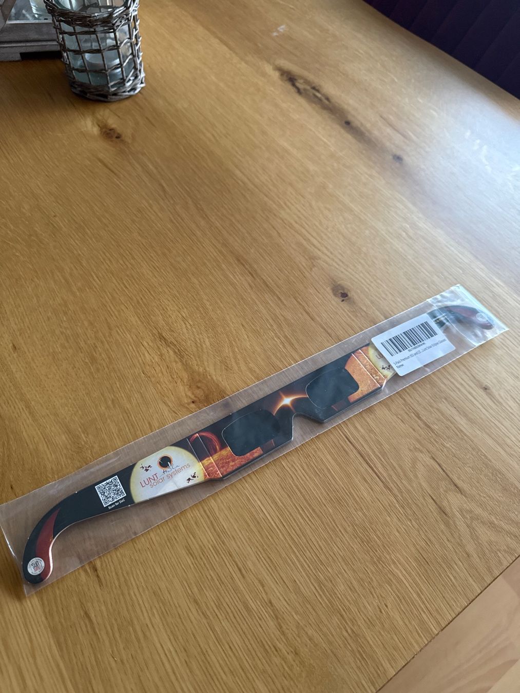 Occhiali & Lenti: Lunt Solar Eclipse Glasses ISO geprüft – Nuovo (secondo la descrizione) da Herisau venduto da dar_2h5y