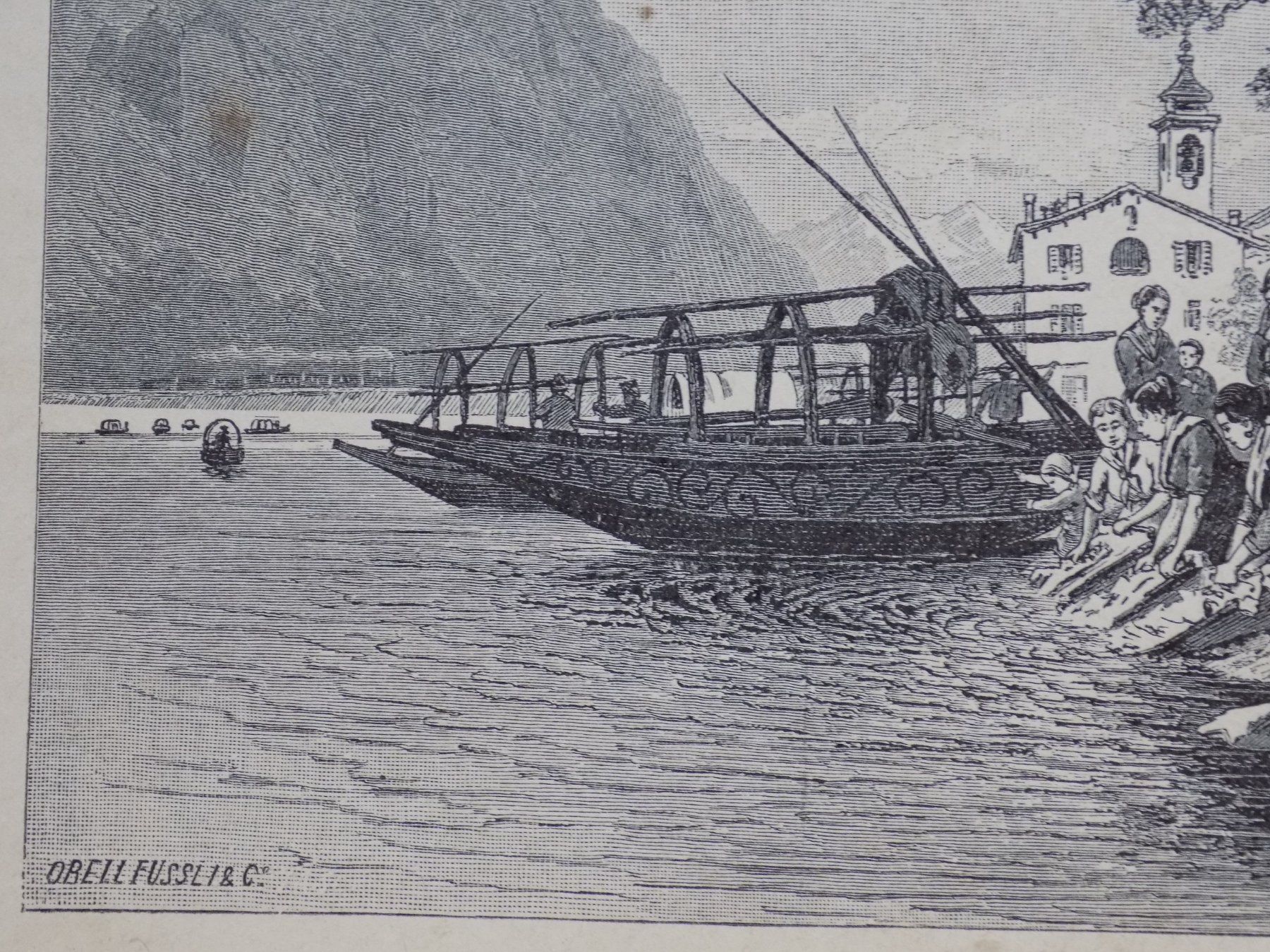 Gravures: Bissone Ticino – D'occasion à Risch par Rischli15 3