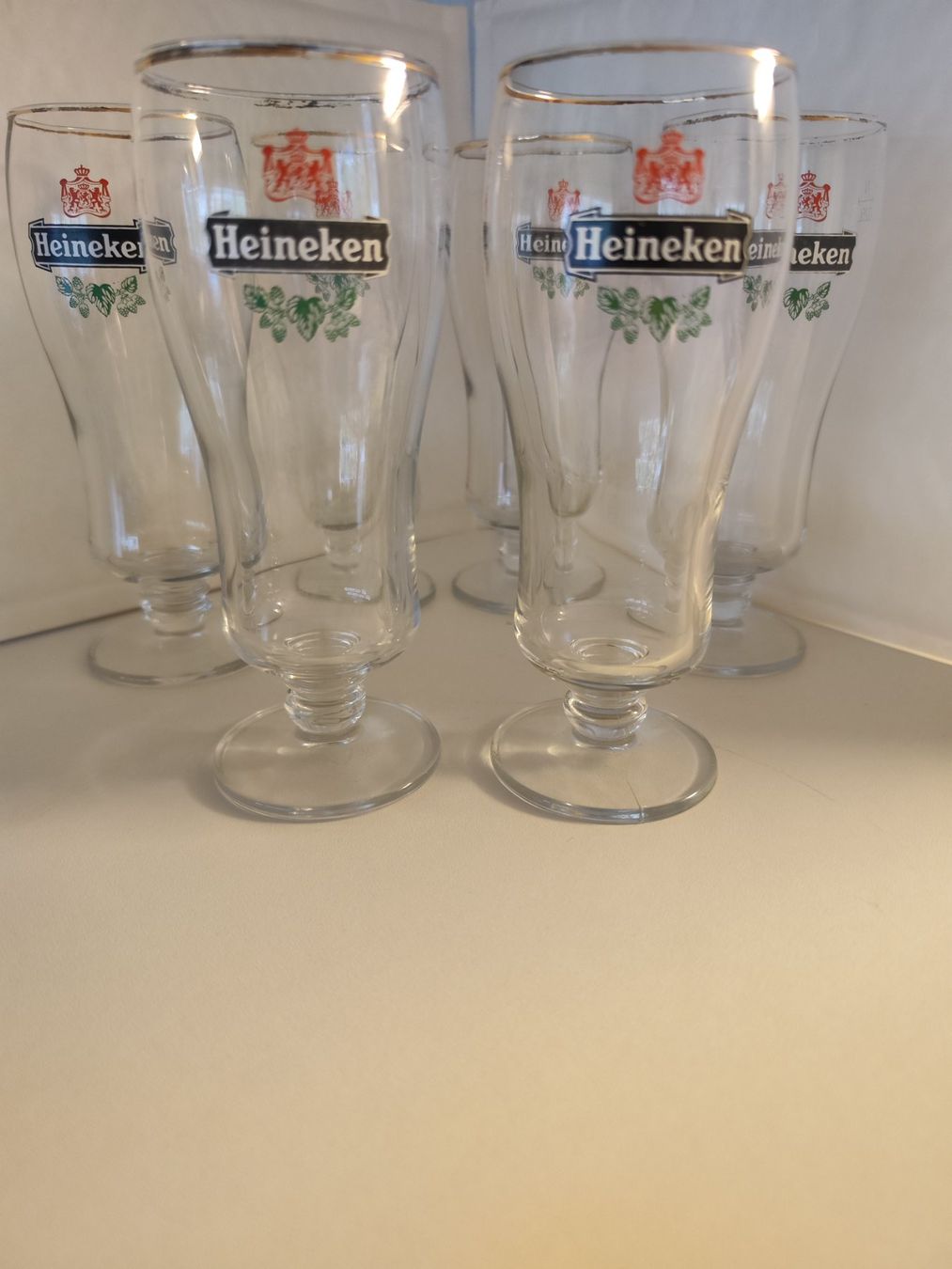 Heineken Bicchieri: 6 Heineken Gläser 0.25L – Usato da Fislisbach venduto da Flohmarkt.- 1