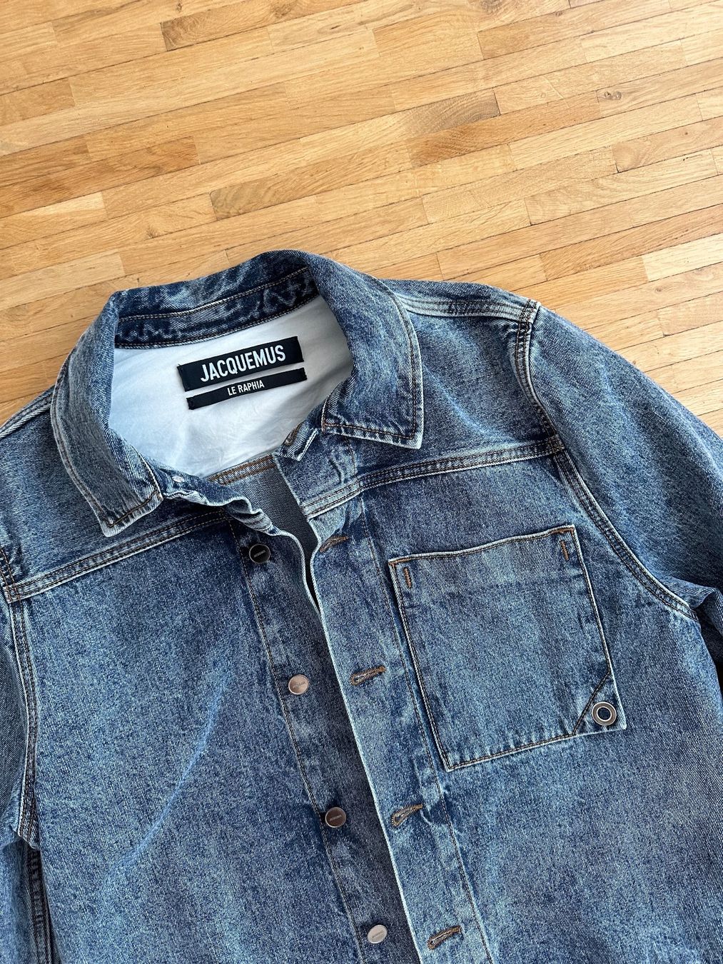 Giacche: JACQUEMUS Denim Jacket in Grösse 52 – Usato da Langenthal venduto da iamzeko 1