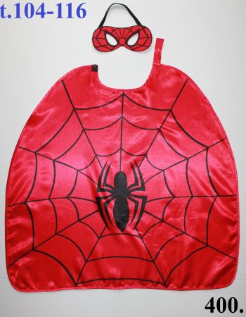 Déguisement / Cape Spiderman  t. 104 - 116