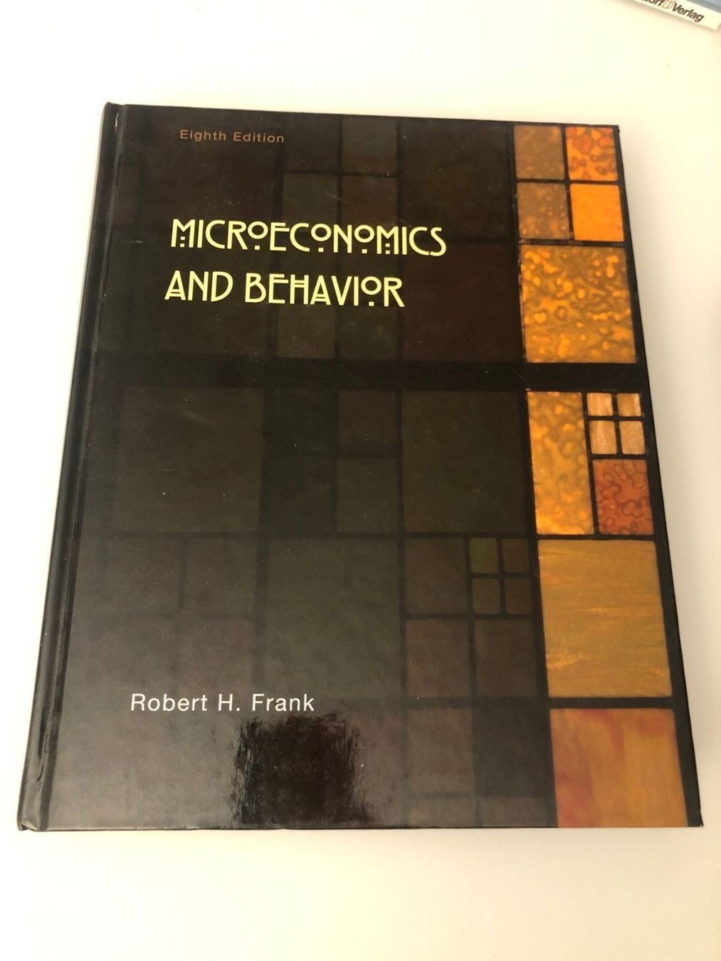 Libri: MicroEconomics and Behaviour - R. Franck – Usato da Nussbaumen AG venduto da Pika-Shop