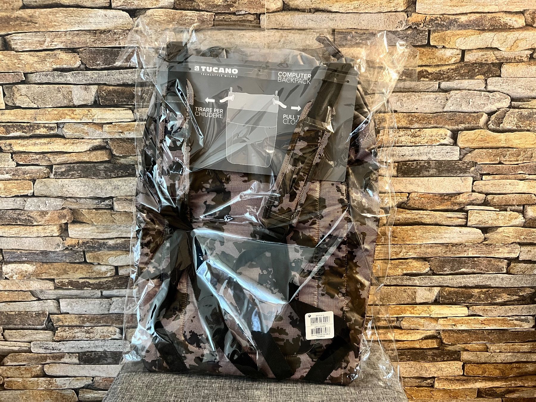 Zaini: Tucano Fluido BackPack - Komfortabler Rucksack – Nuovo e nell'imballaggio originale da Bern venduto da No1e 1