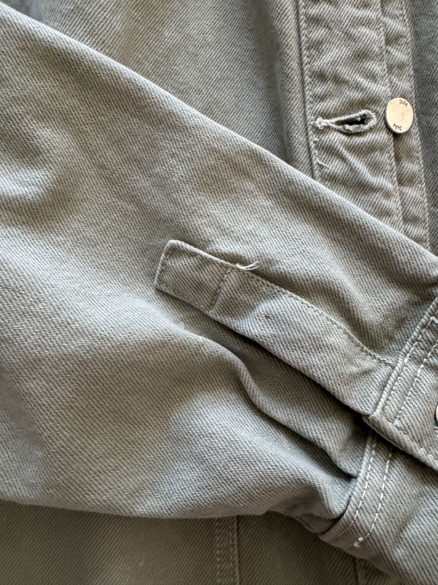 Zara Giacche: Jeansjacke hellgrün, ZARA, Größe L – Usato da Zürich venduto da kat_ww7d 3