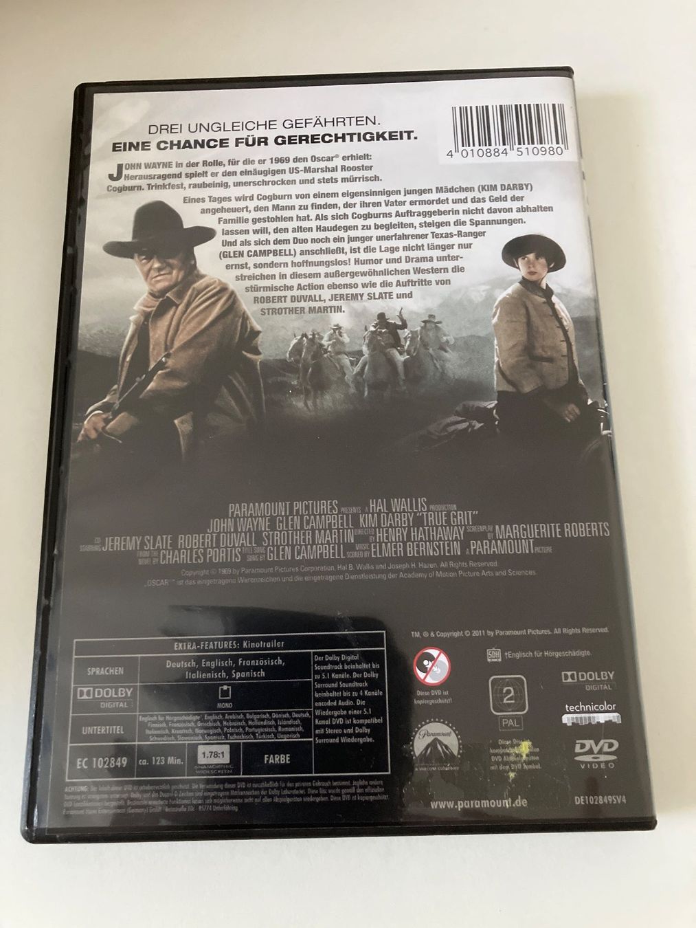 Tous les DVDs: True Grit - Der Marshal (DVD) John Wayne – D'occasion à Arbon par HelFer01 1