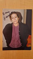 Annie Girardot, Original Autogramm auf Foto in Farbe