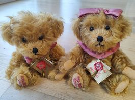 Zwei Hermann Teddy Original - Sammlerbär