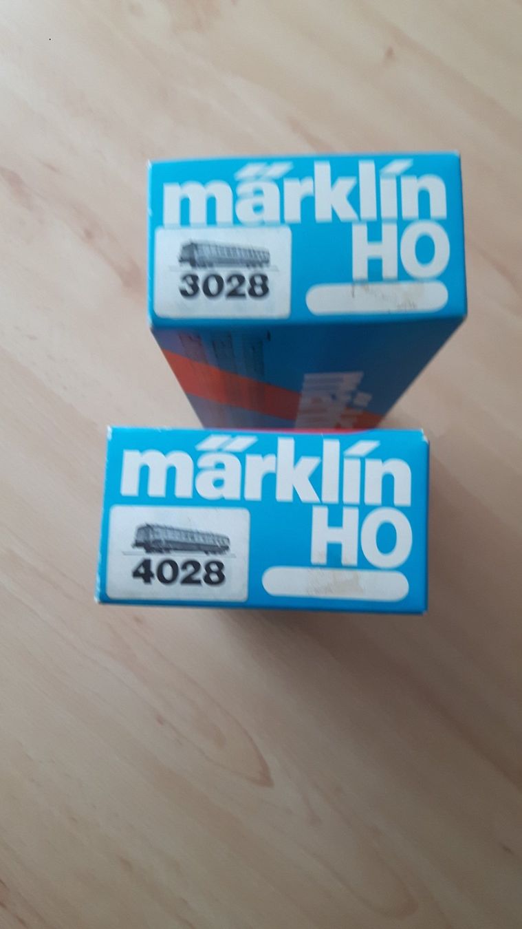 Märklin Modellini di ferrovie: Autorail bleu et blanc 3028 4028 – Usato da Cortaillod venduto da duchmoc 1