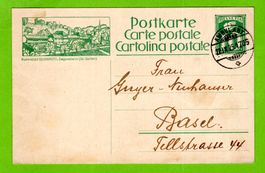 1925 Bildpostkarte Kuranstalt Sennrüti gest. ambulant (d)