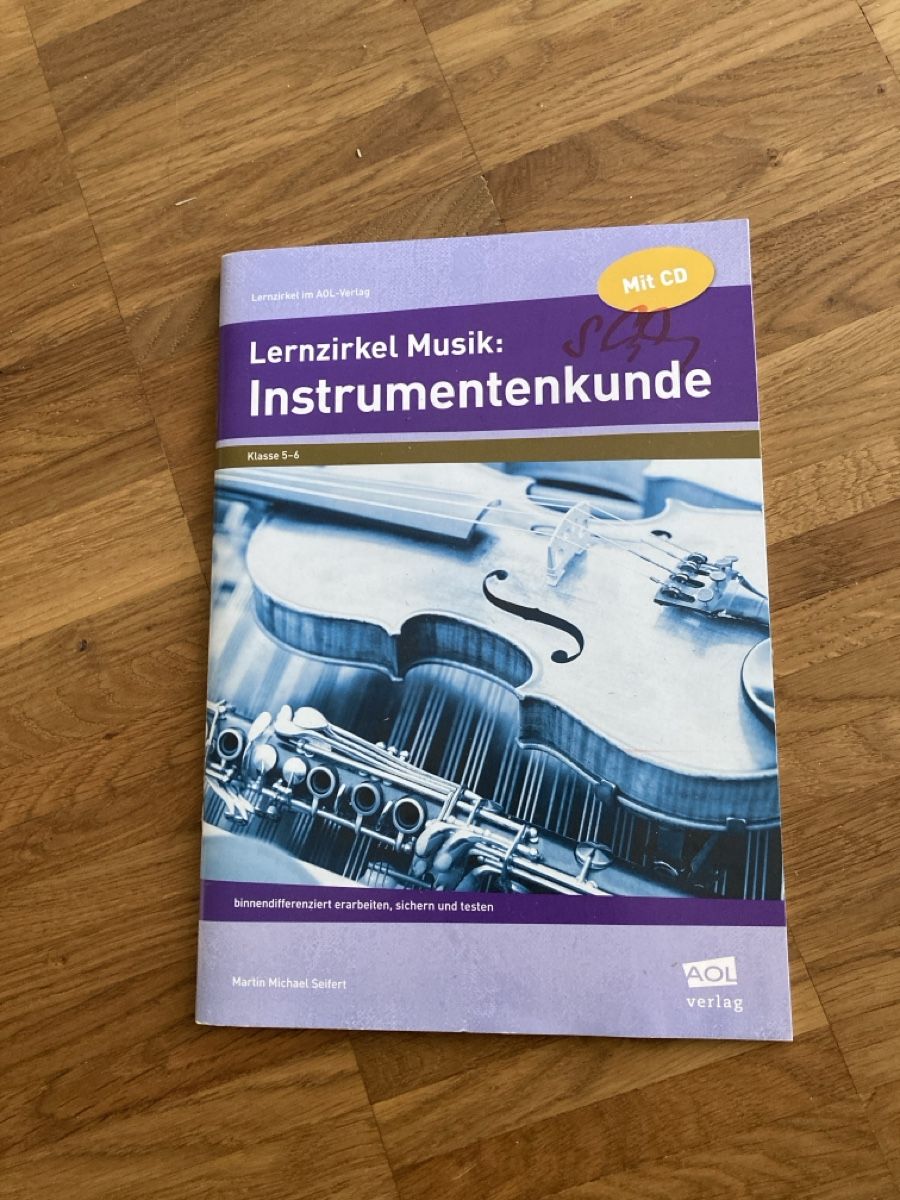 Livres: Instrumentenkunde AOL Verlag – Neuf (Voir description) à Männedorf par Larimar4