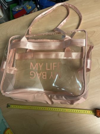 Rosa transparente Strandtasche "My Bag" - Sommer-Look!Top