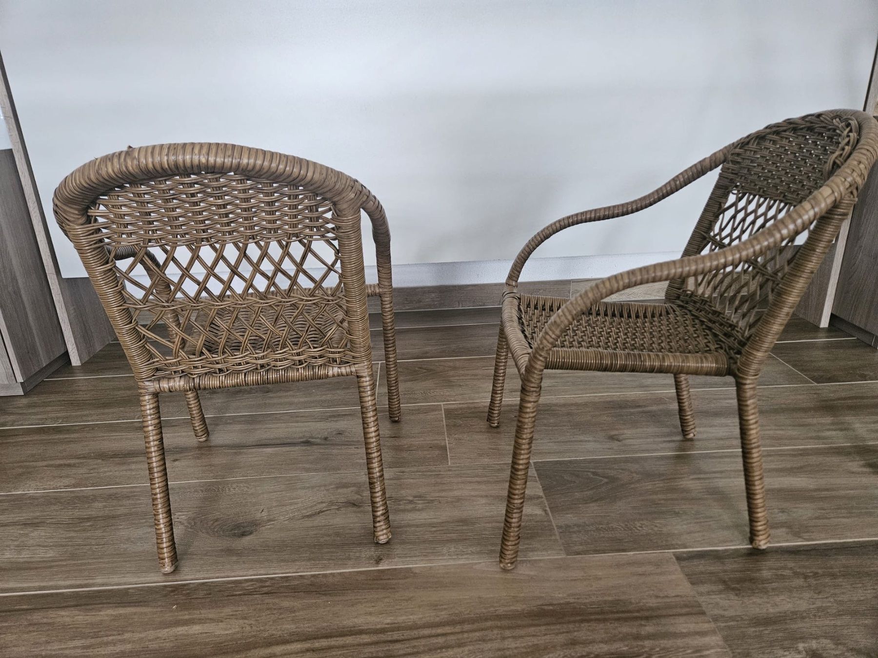 Stühle: Zwei Kinder Rattanstühle. – Gebraucht aus Gibswil von GabrGibi 2