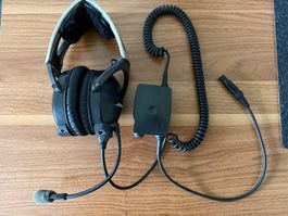 Bose AHX-05 Pilotenkopfhörer – Mono (linke Seite defekt)