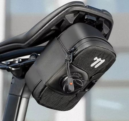 Fahrrad Satteltasche Velo klein nylon schwarz MTB Rennrad