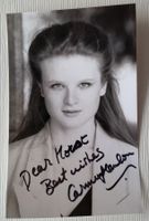 Carmen Hanlon, signiertes Original-Autogramm, 1995