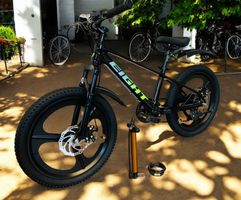 neues 20 Zoll Mountainbike Alu Rahmen Magnesium SCHWARZ NEU