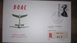 Boac Zürich - Lusaka 05.11.1966