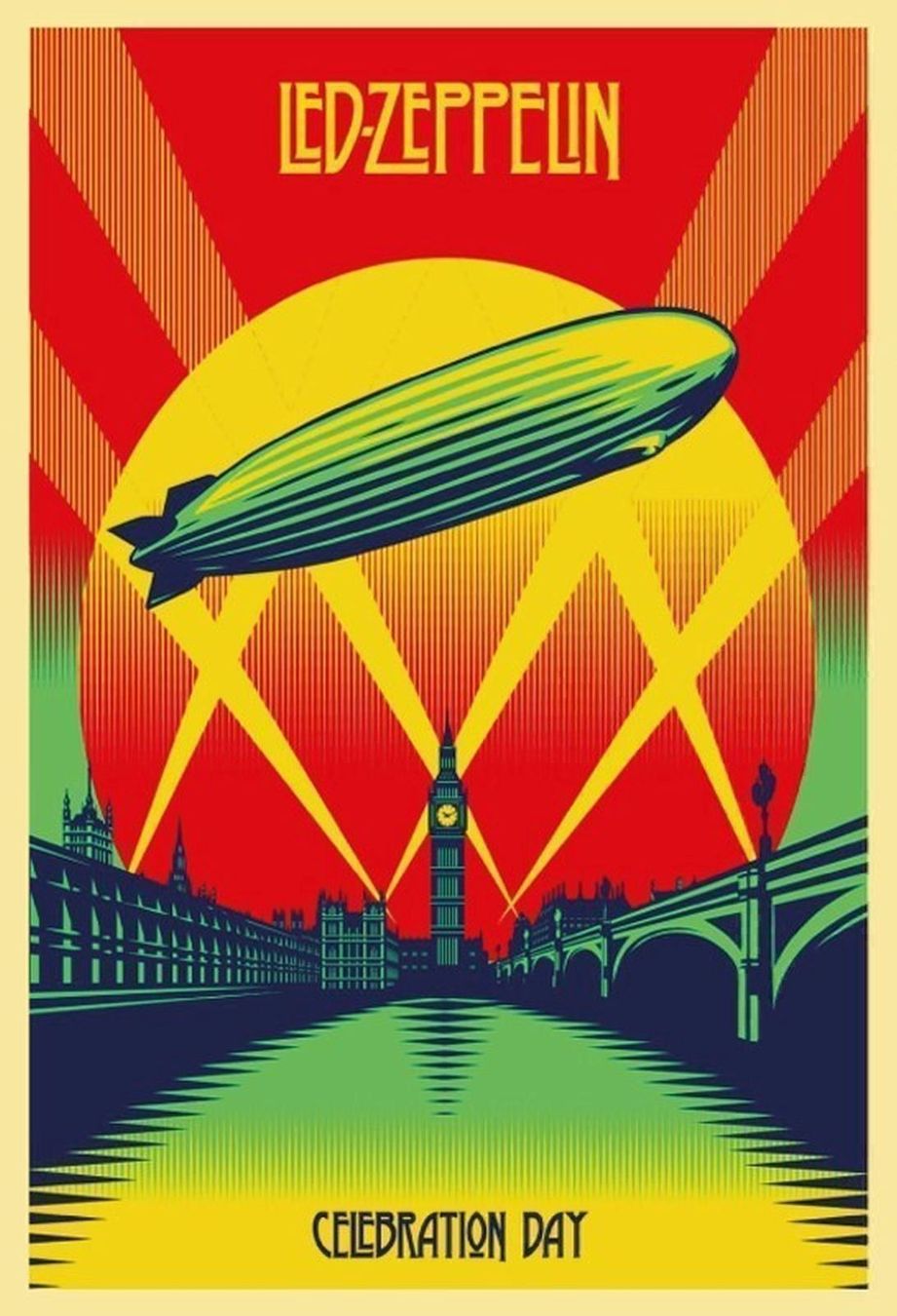 Insegne: Blechschild-LUFTSCHIFF LED ZEPPELIN-CELE – Nuovo e nell'imballaggio originale da Rupperswil venduto da big-one-sale