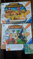 Tiptoi Lernspiele: Zahleninsel + Tierwelt Komplett